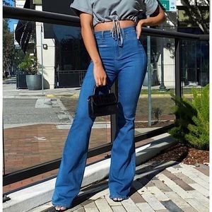 COPY - Fashion Nova High Waisted Bell Bottoms